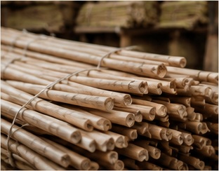 Material — bahan baku rotan pilihan PALMA ROTAN