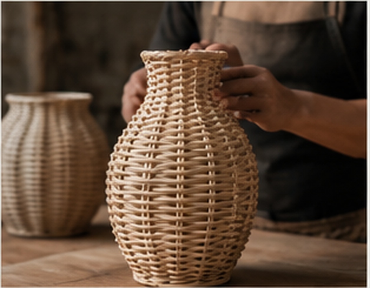 Quality Check — pemeriksaan kualitas produk rotan PALMA ROTAN